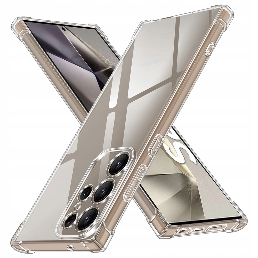 Techsuit Schutzhülle Für Samsung Galaxy S24 Ultra, Abdeckung, Rückseite, Case - Farblos