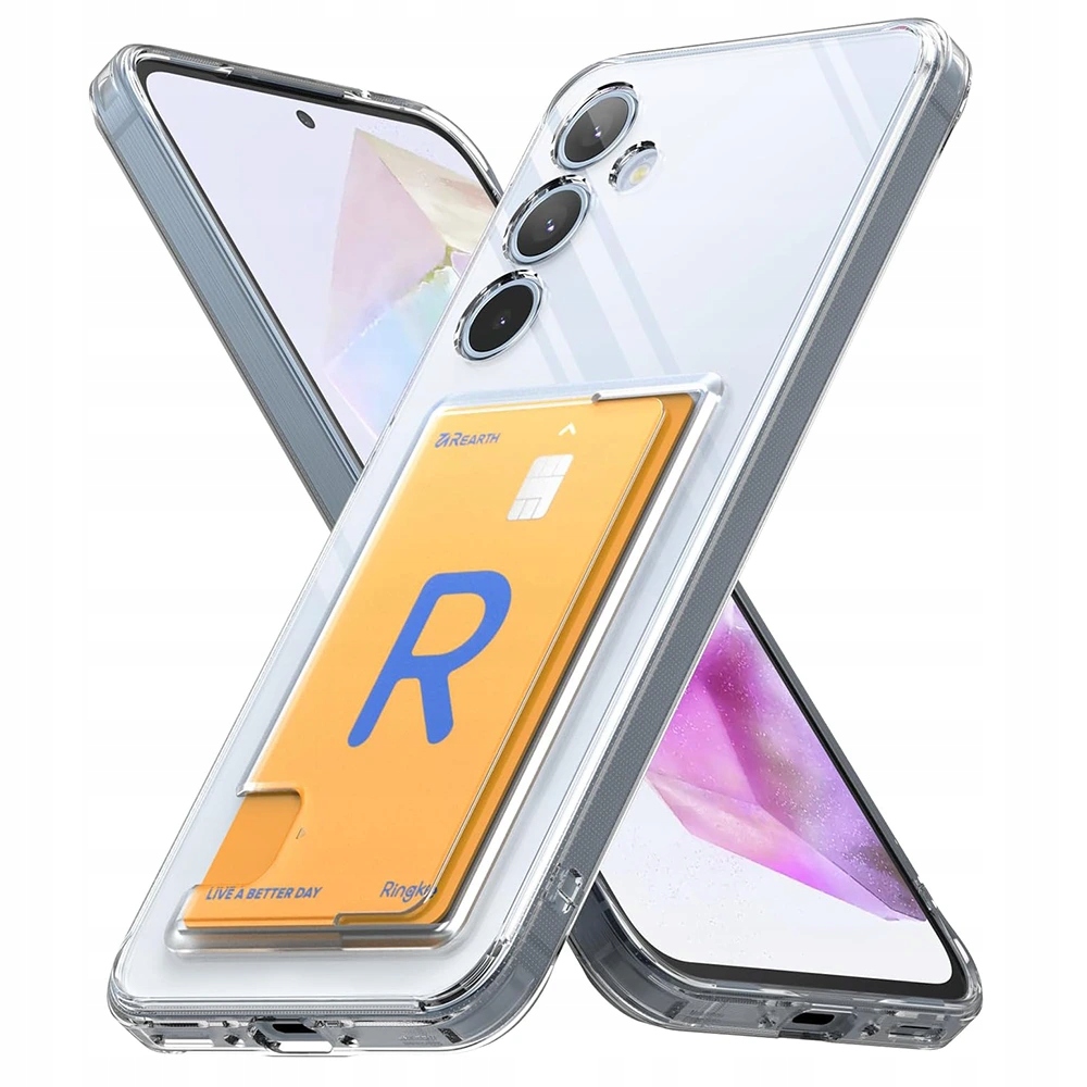 Ringke Fusion Kartenrückseite Für Galaxy A35 5g, Schutzhülle, Case, Kartensteckplatz