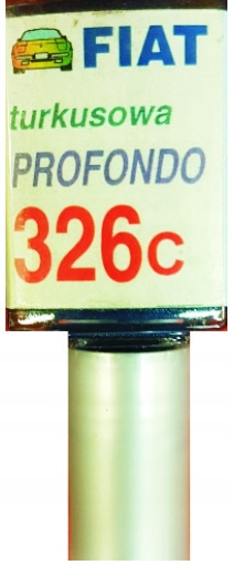 Fiat 326c Türkisfarbenes Tiefondo Autolack-kratzerreparatur 10 Ml Ara