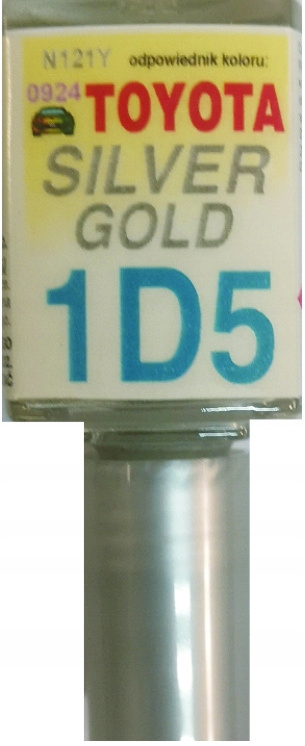 Toyota 1d5 Silber-goldene Autolackkratzerreparatur 10 Ml Arasystem