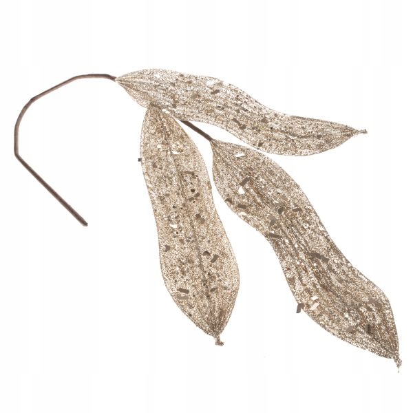 Künstlicher, Glänzender Goldzweig, 89 Cm