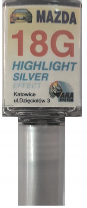 Mazda 18g Highlight Silber Lackausbesserung Für Kratzer
