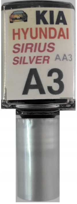 Kia Hyundai A3 Sirius Silber Autolack Kratzerreparatur 10 Ml Ara