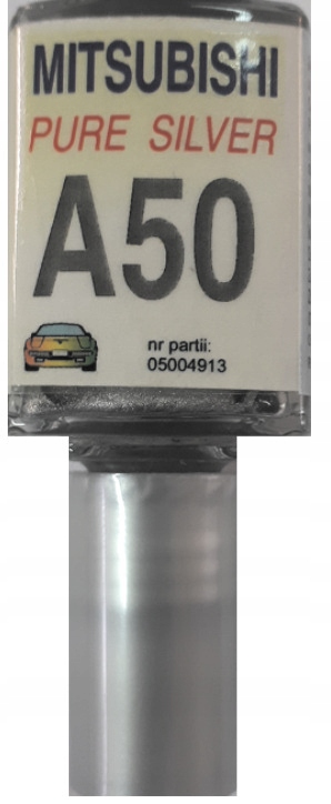 Mitsubishi A50 Lackkratzerreparatur In Reinsilber, 10 Ml Ara