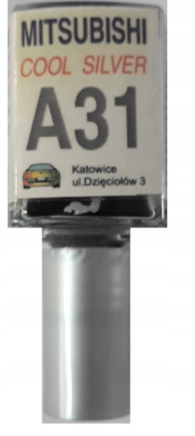 Mitsubishi A31 Lackkratzerreparaturset In Kühlem Silber, 10 Ml Ara