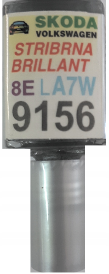 Skoda 9156 Stribrna Brillant Autolack-kratzerreparatur 10 Ml Ara