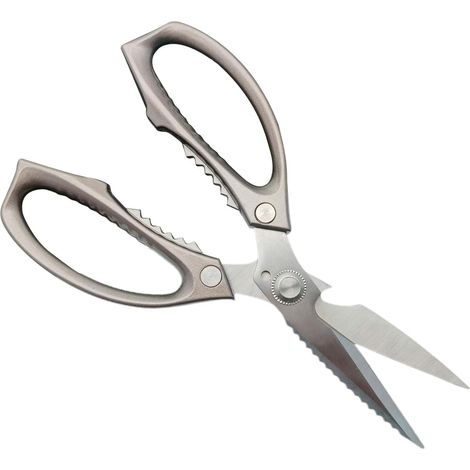 Küchenschere Aus Edelstahl, Schneidwerkzeug, Mehrzweckschere Zum Nähen, Stoff, Papier, Kochen, Salat, Fleischzubereitung, Garten, Geflügel, Heimwerken, Zuhause
