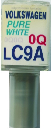 Vw Lc9a 0q0q Reinweißes Autolack-kratzerreparaturmittel 10 Ml Arasystem
