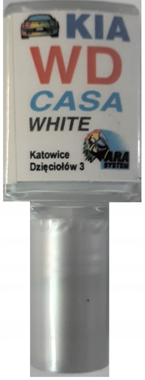 Kia Wd Casa Weißes Autolack-kratzerreparaturset 10 Ml Arasystem
