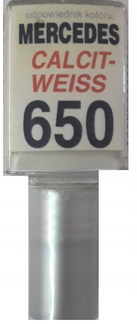 Mercedes 650 Calcitweiss Lackkratzerreparatur 10 Ml Arasystem