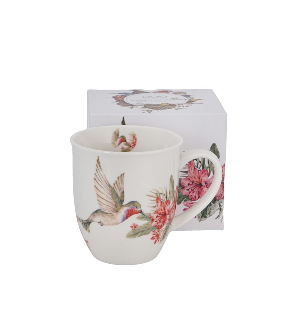 Kolibri-porzellanbecher 400 Ml - Vogelwelt / Tiere