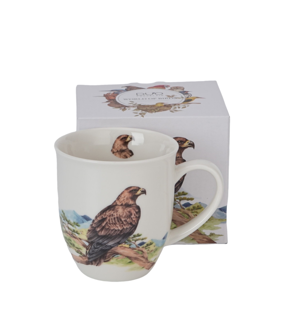Porzellantasse 400 Ml Steinadler - Vogelwelt / Tiere