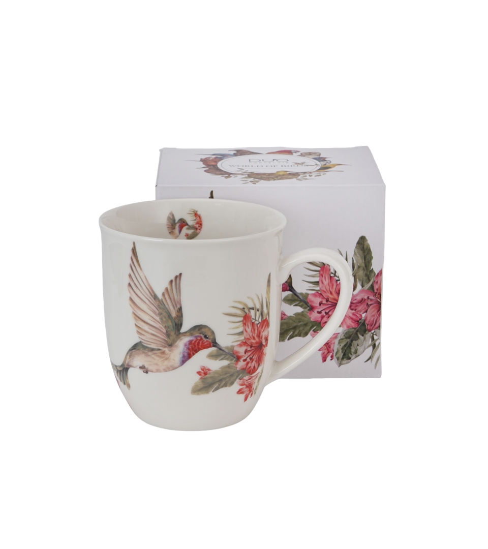 Kolibri-porzellanbecher 650 Ml - Vogelwelt / Tiere