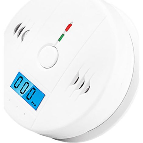 Rauch- Und Kohlenmonoxidmelder – 85-db-alarm – Wandmontage – Abs-material – Kompakt 10 X 10 X 4 Cm Für Optimale Sicherheit