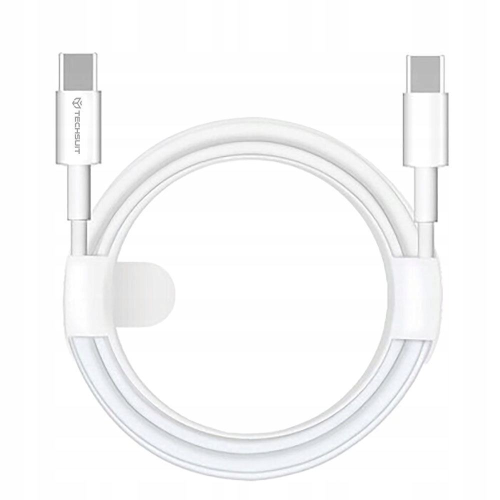 Usb-c-zu-usb-c-kabel (60 W, 480 Mbit/s, 1 M), Techsuit, Schnellladefunktion