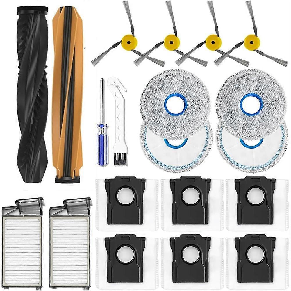 Accessoires Pour Dreame X60 Max Ultra Complete/x60 Ultra Saugroboter : Bureau Principal, Filtre Hepa, Wischpad, Staubbeutel