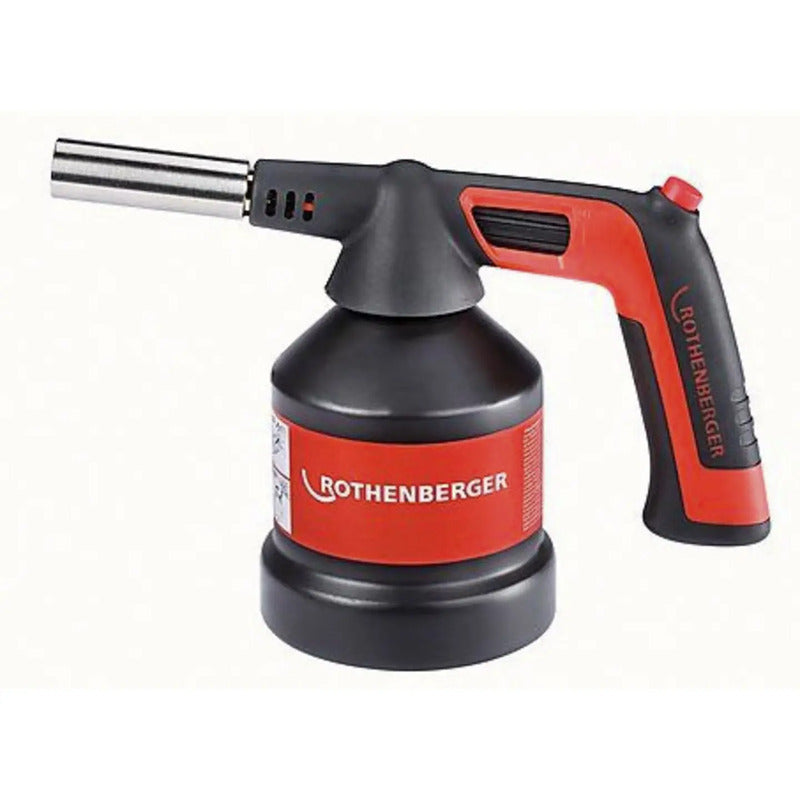 [neuwertig] B-ware Rothenberger Lötgerät Lötbrenner Löttechnik Roflame Löten 4 Piezo, 7/16"-eu Rot