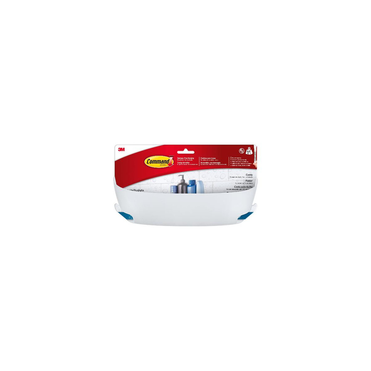 3m Command Duschkorb Bath11-es