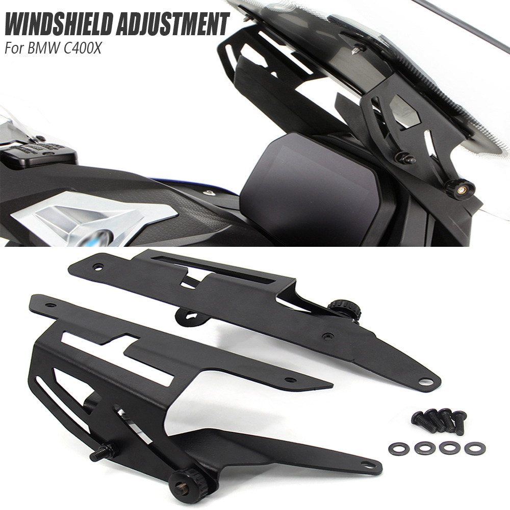 Cnc-gefräste Windschutzscheiben-einstellhalterung Für Bmw C400x Motorrad.