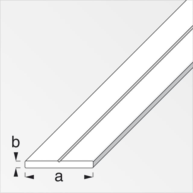 Alfer - Flachstange 29,5 X 2500 Mm Stärke: 3 Mm Flachprofil Flachstahl Flachstab