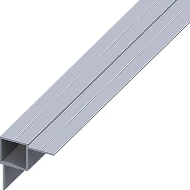 Alfer - Quadratrohr 23,5 X 45,5 X 2500 Mm Vierkantrohr Vierkantprofil Hohlprofil