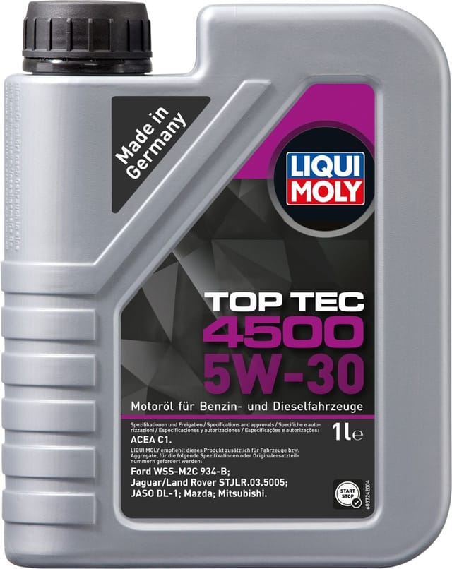 Liqui Moly Motoröl Top Tec 4500 5w-30 1 L Motoröl