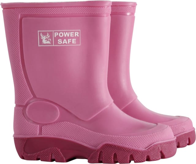 Power Safe Kinderstiefel Pink Gummistiefel