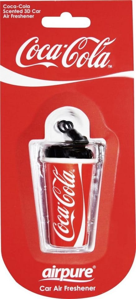 Bigbuy - Airflair Lufterfrischer Coca Cola 3d Becher Original Coca Cola Autopflege