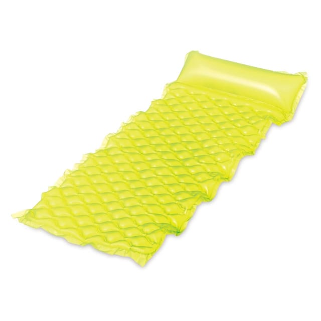 Summer Waves - Luftmatratze Komfort Neon Gelb 1,75 M X 80 X 17 Cm Wasserspielzeug