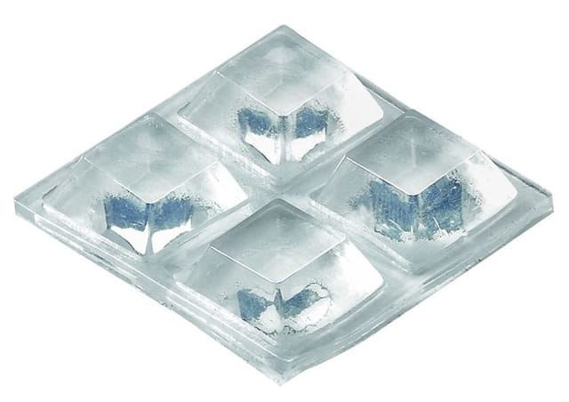 Hettich - Anschlagpuffer 5,0 X 13,0 Mm Kunststoff Transparent - 16 Stück Türstopper
