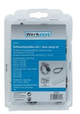 Cornat Schlauchschellenset 56tlg. Schlauchzubehör