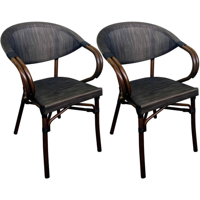 2er Set Bistrostühle Madetta Coffee