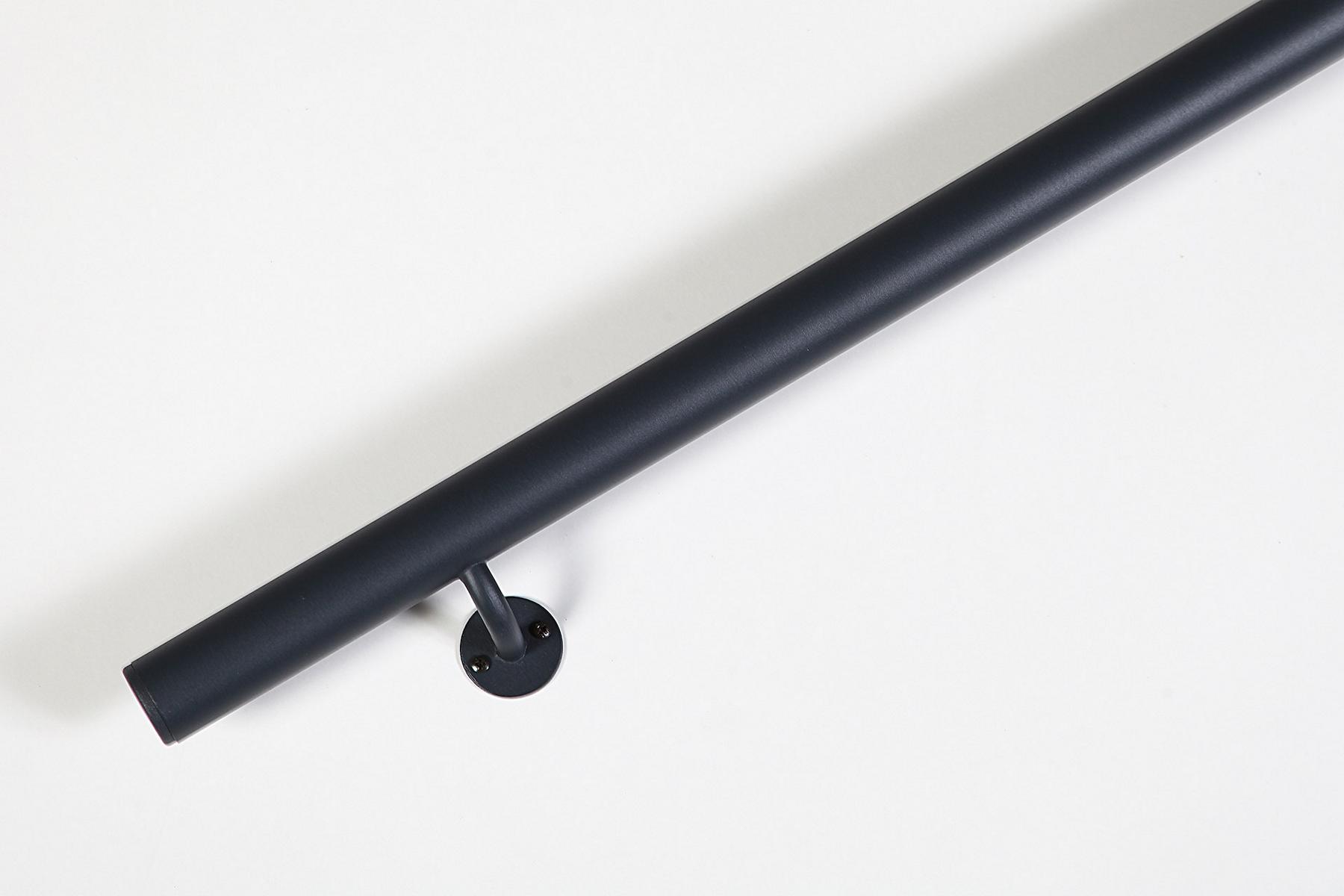 Handlaufset Kompakt Anthrazit, 1200 Mm, Ø 40 Mm