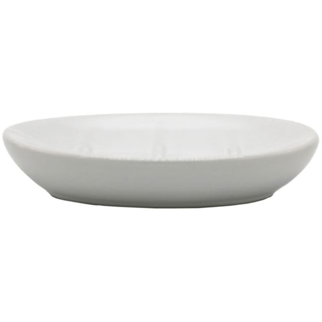 Daira Seifenschale Aus Keramik, Weiß (dai39bi) - Optima
