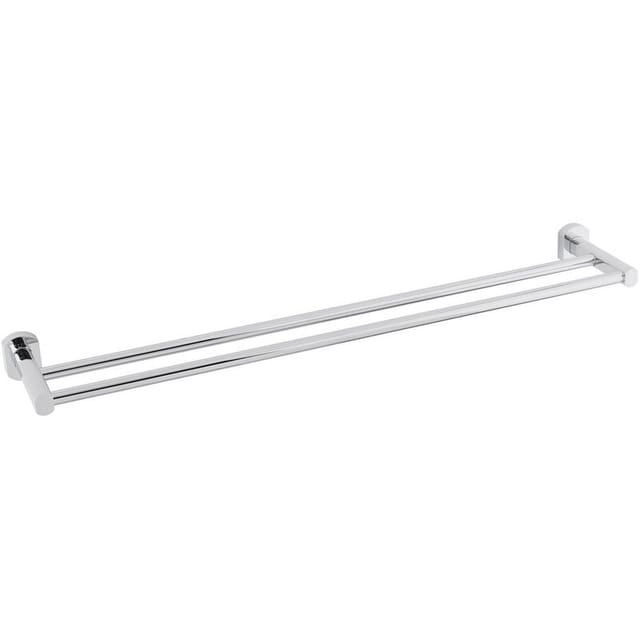 Optima - Cube Way Wandmontierter Handtuchhalter Aus Metall, Chrom (spi29)
