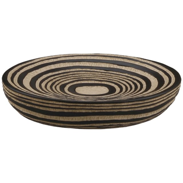 Optima Soreta Seifenschale Aus Polyresin, Holzstil, Braun (sor39)