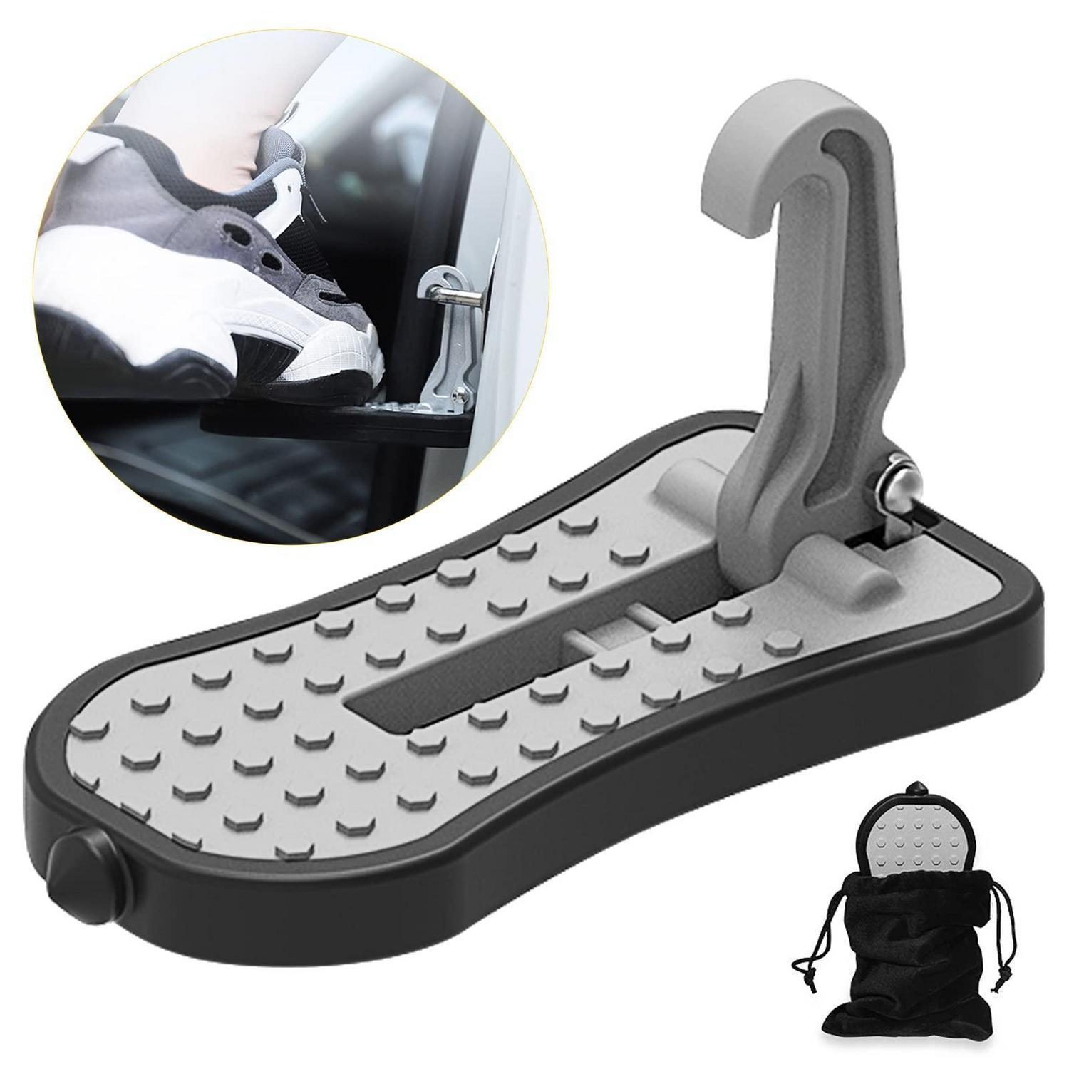 Autotür-pedal Mit Sicherheitshammer, Universell Für Suvs Und Wohnmobile, Silber (16cm)