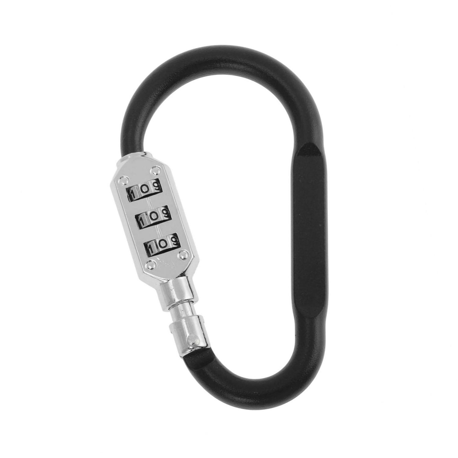 Zahlenschloss Mit D-ring-clip, 3-stellig, 62mm, Für Motorrad & Fahrrad