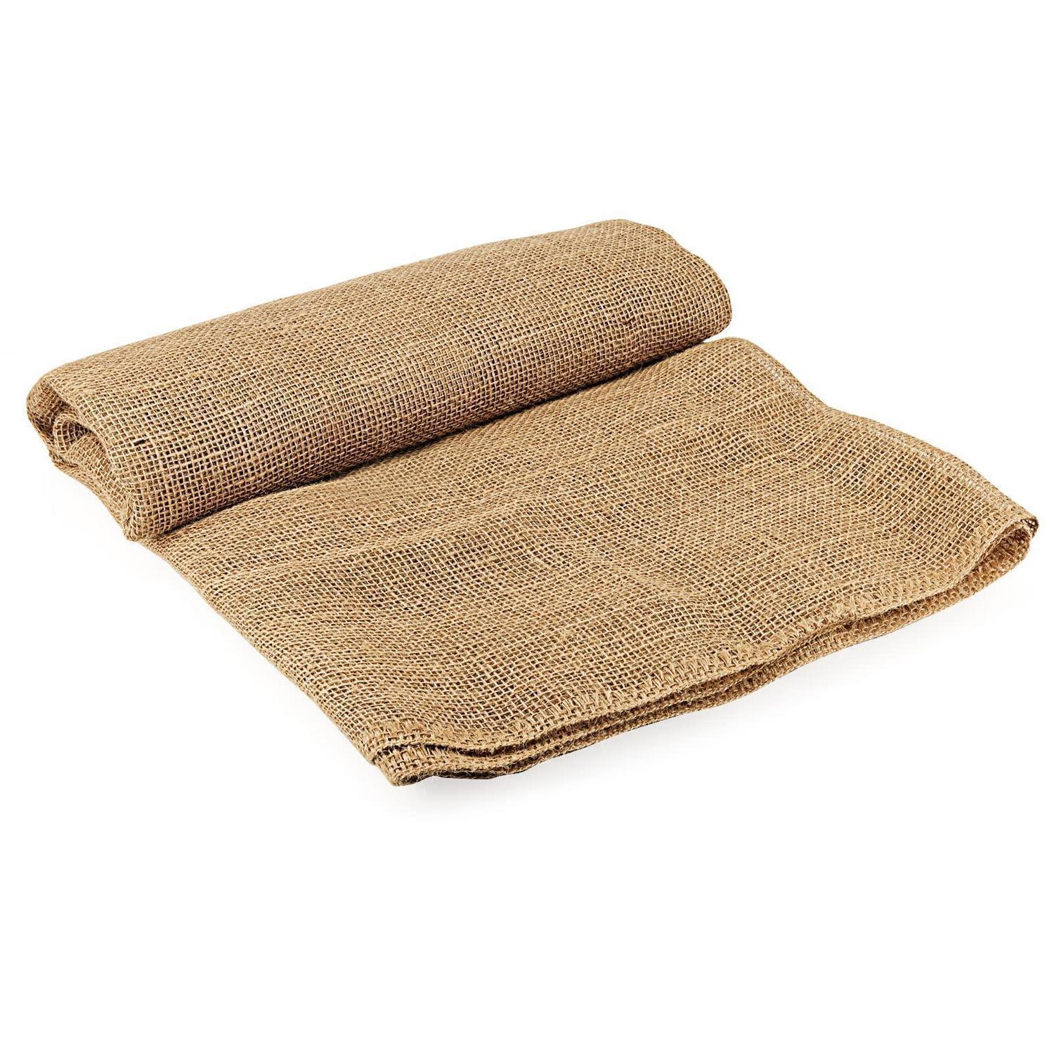 Jute Tischläufer Rolle 100cm X 7m - Natur Boho Deko Für Hochzeit, Geburtstag