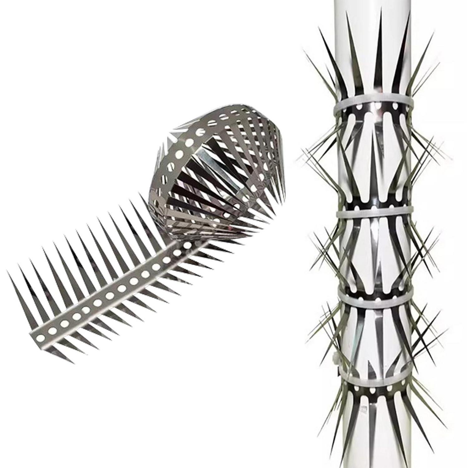 Edelstahl Marderschreck 100cm Tierabwehr Für Balkon, Dach, Fenster