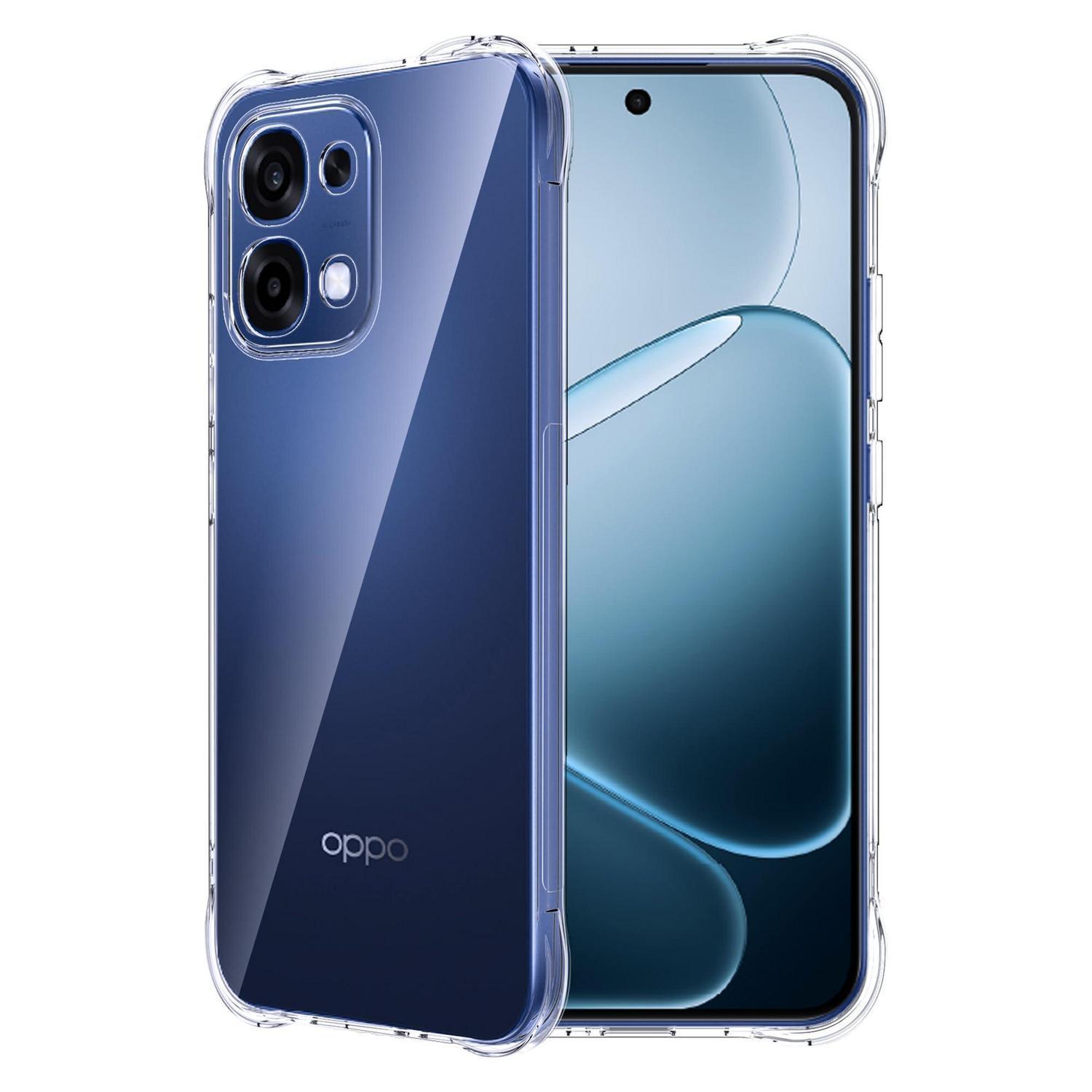 Handyhülle Für Oppo A6 Pro 5g/4g, Transparent, Silikon, Stoßfest