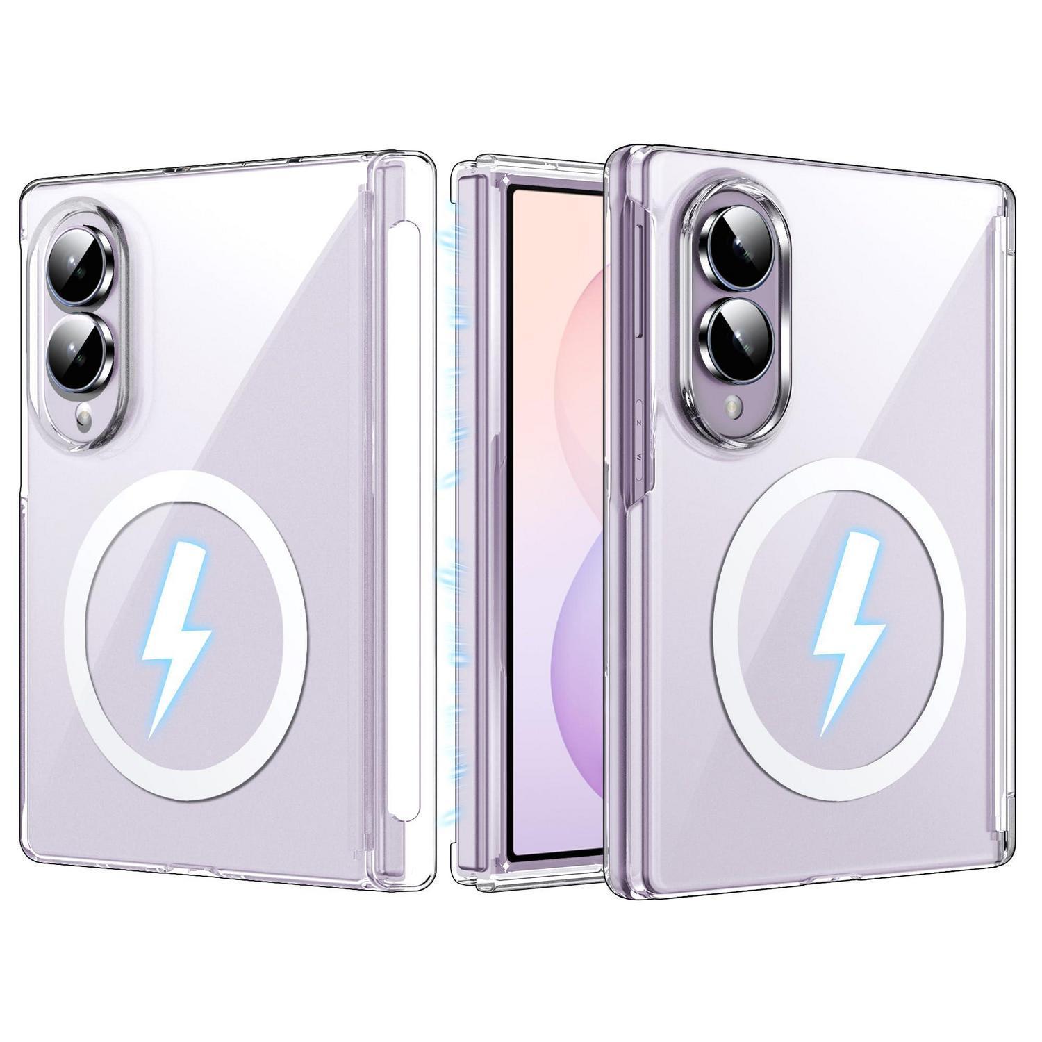 Samsung Galaxy Z Fold 8 Hülle Magnetisch, Stoßfest, Transparent