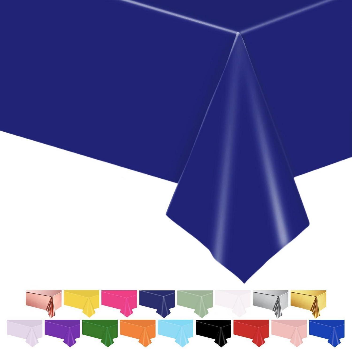 Partytischdecke Königsblau 137x274cm 2er-set Für Geburtstage & Feste