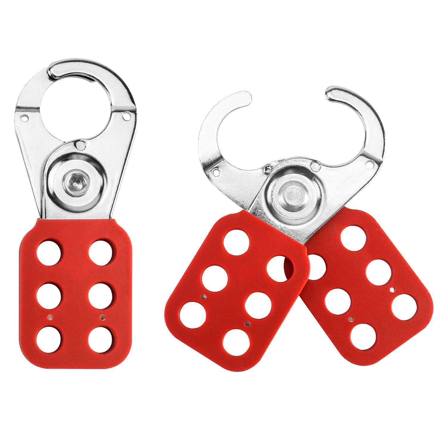 Lockout-haspe 2 Stück, Edelstahl, Für Unterbrecher Und Ventile
