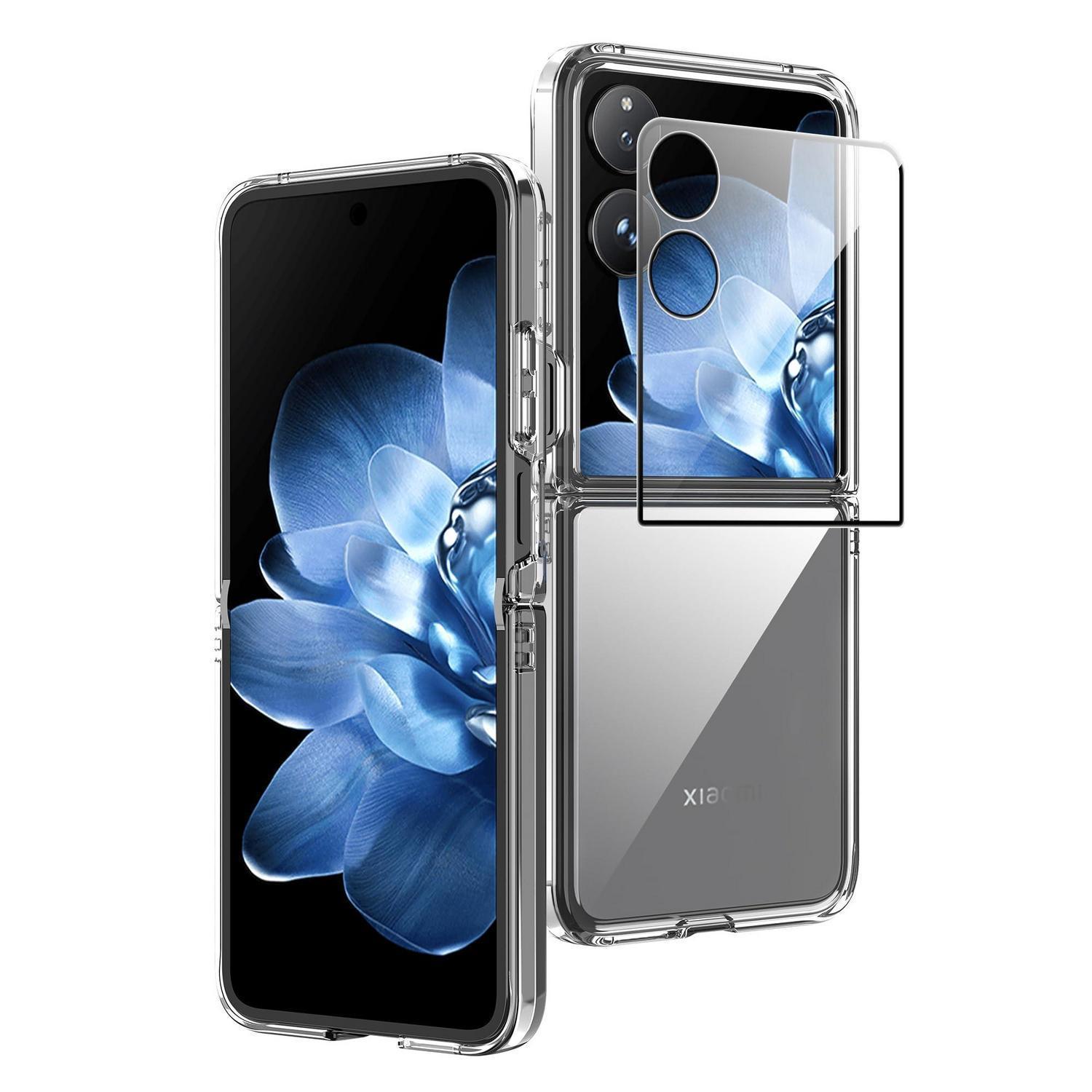 Xiaomi Mix Flip Hülle Mit Panzerglasfolie, Stoßfest & Kratzfest