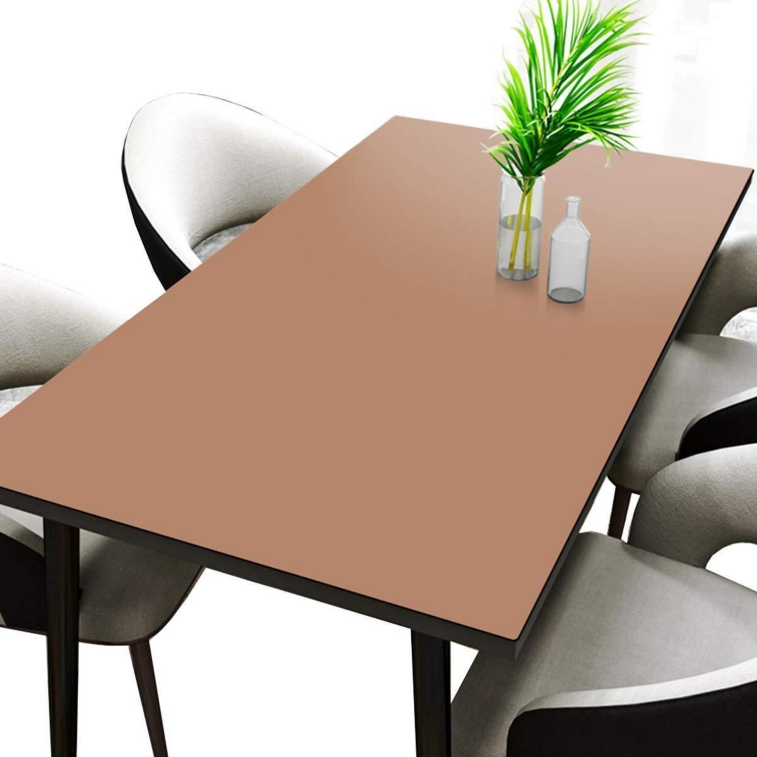 Pu Tischschutzfolie 50x160cm Khaki+grau Wasserdicht Kratzfest