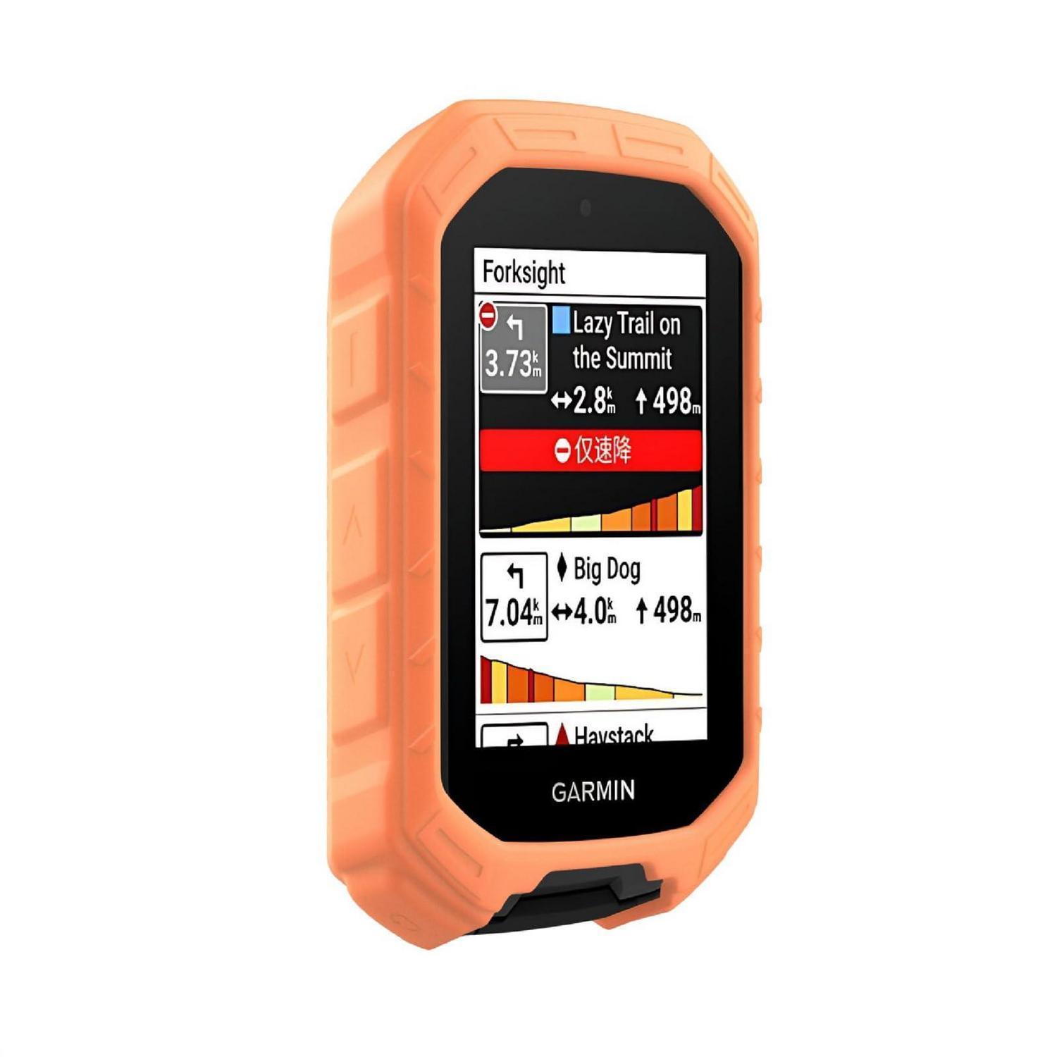 Hülle Für Garmin Edge Mtb, Tpu Silikon Schutz Case Orange
