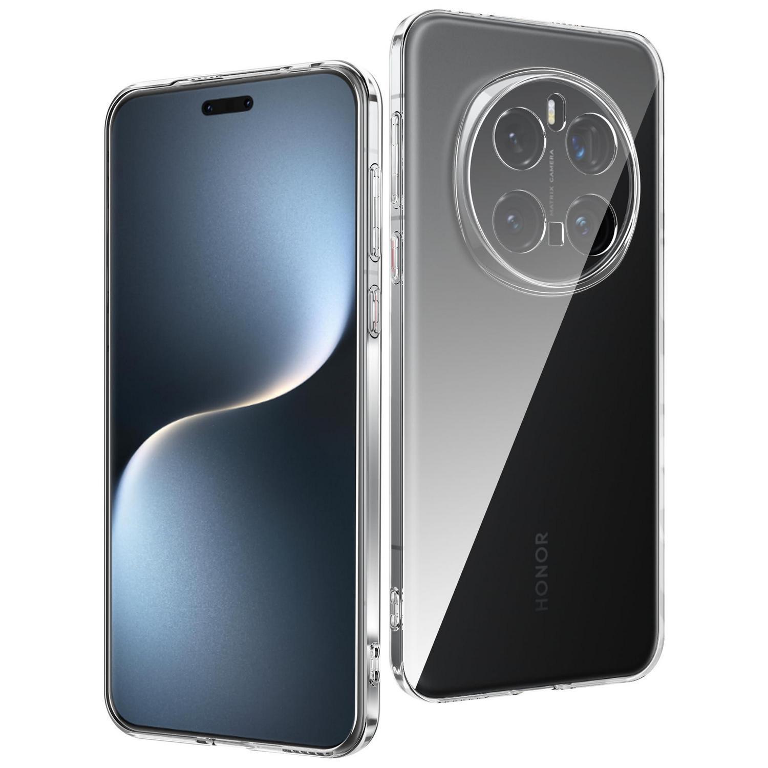 Tpu Handyhülle Für Honor Magic 7 Pro 5g, Transparent, Stoßfest
