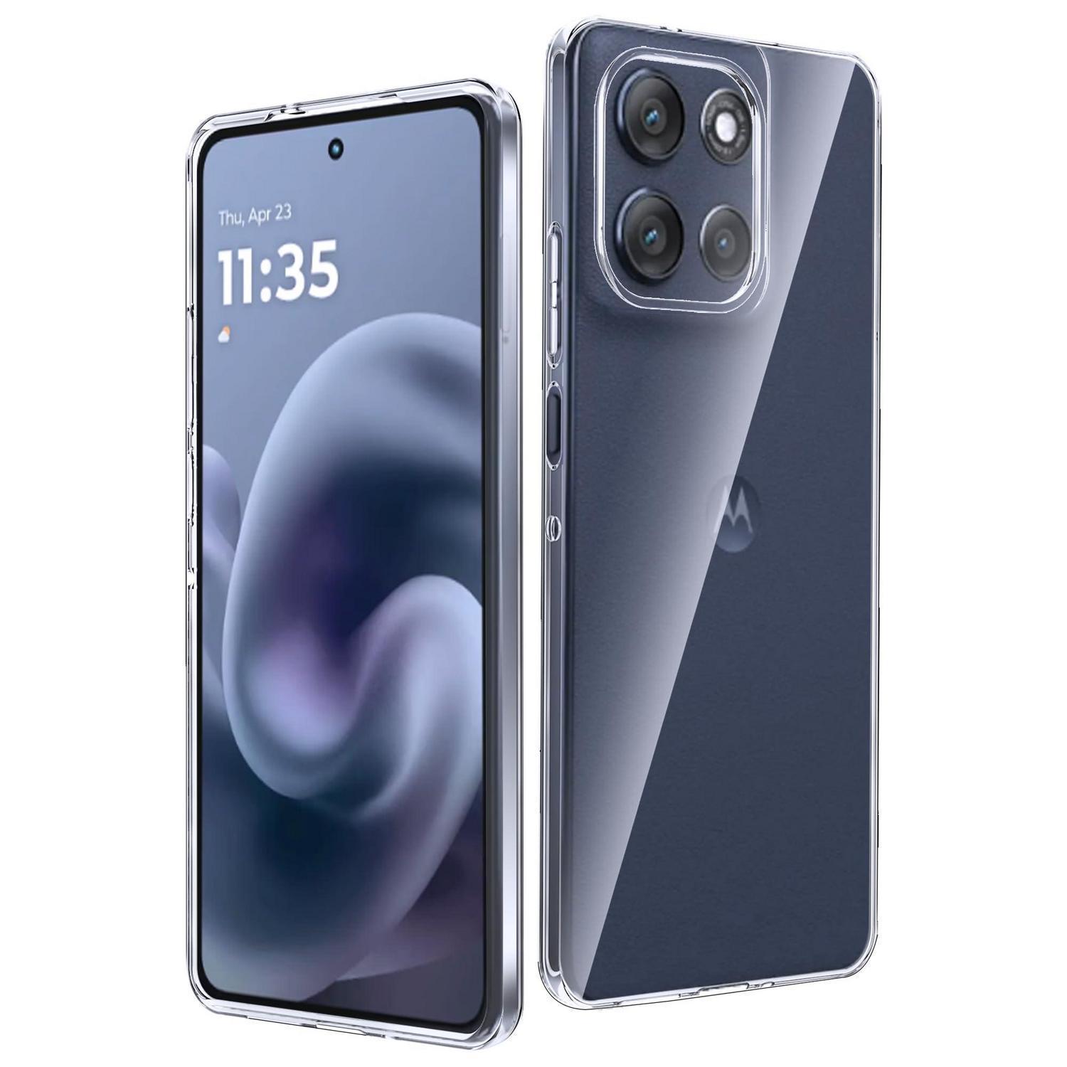 Tpu Handyhülle Für Motorola Moto G86 5g, Transparent, Stoßfest
