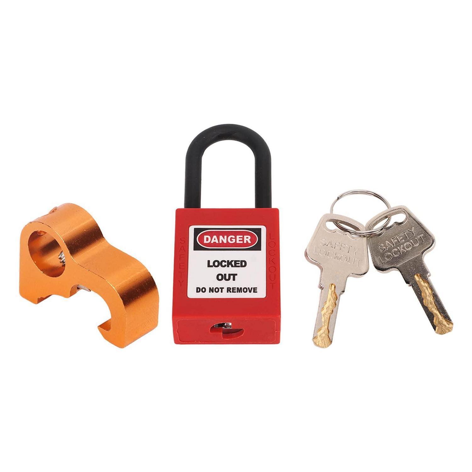 Lockout Tagout Set Für Leistungsschalter, Aluminium, Robust, Sicher